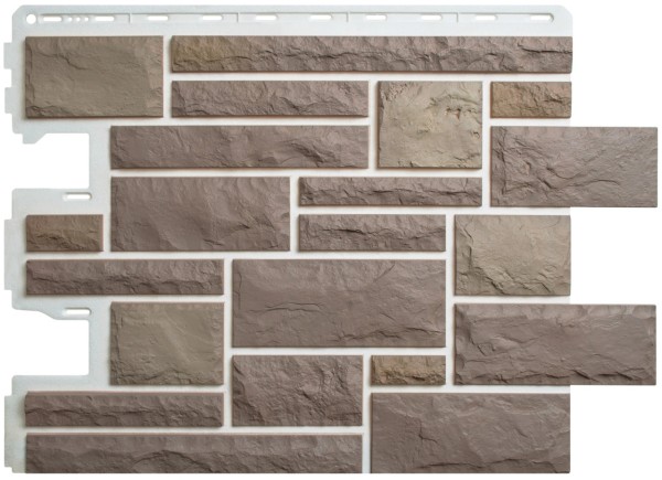 Фасадная панель Альта-Профиль Камень Пражский 03 купить в Казани