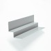 Профиль внутренний угол алюминиевый (матовый) 3м купить в Казани