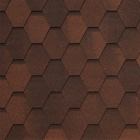 Гибкая черепица Tegola GARDA pelle 227 купить в Казани