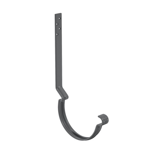 Водосток Aquasistem, система 125x90 - Крюк крепления желоба удлиненный RR 23 Маренго купить в Казани